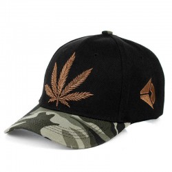 Woman Men Maple Leaf Mosaic Tropical Wind Baseball Cap