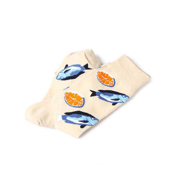 Women Animal Cotton Middle Tube Socks Warm Breathable Autumn Socks