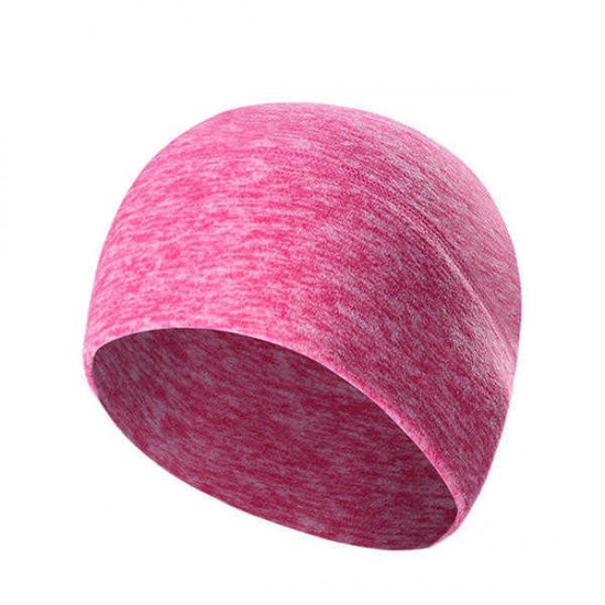 Women Anti-Static Warm Sports Beanie Caps Thick Polar Fleece Outdoor Cycling Hats