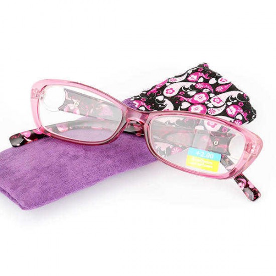 Women Anti-fatigue Resin Lens Reading Glasses Colorful Lightweight Presbyopia Glasses