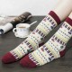 Women Autumn National Wind Cotton Socks Warm Comfortable Middle Tube Socks