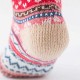 Women Autumn Thicken Warm Folk Custom Wool Socks Casual Flowers Art Middle Tube Socks