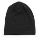 Women Autumn Warm Beanies Cap Solid Color Flexible Hip-hop Skullies Bonnet