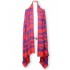 Women Autumn Winter Grid Long Wool Scarf Shawl