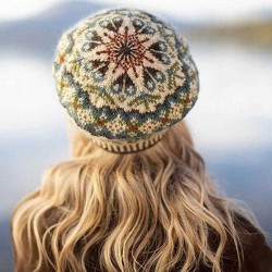 Women Beanie Knitted Casual Print Hats