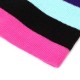 Women Beanies Striped Rainbow Colors Hat Cotton Knitted Hats Soft Beanie Gorro Cap