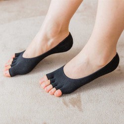 Women Breathable Anti-skid Cotton Yoga Socks