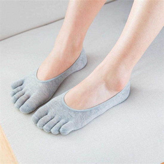 Women Breathable Anti-skid Cotton Yoga Socks