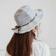 Women Breathable Knitted Sunscreen Fisherman Hat Casual Travel Shoppping Visor Bucket Hat