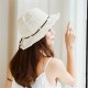 Women Breathable Knitted Sunscreen Fisherman Hat Casual Travel Shoppping Visor Bucket Hat