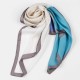 Women Business Silk Scarves Graphic Print Neckerchief Female Satin Hair Scarf Wrap Headscarf Ties