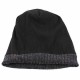 Women Casual Autumn Warm Knitting Hat Outdoor Solid Skullies Beanies Cap