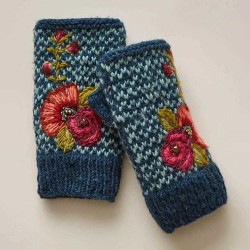 Women Casual Knit Glove Handwarmers