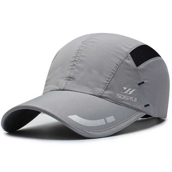 Women Casual Mesh Breathable Washed Printed Baseball Cap Adjustable Hat Outdoor Sports Baseball Cap