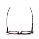 Women Cat Eye Flower Frame Reading Glasses Pressure Reduce Presbyopic Glasses