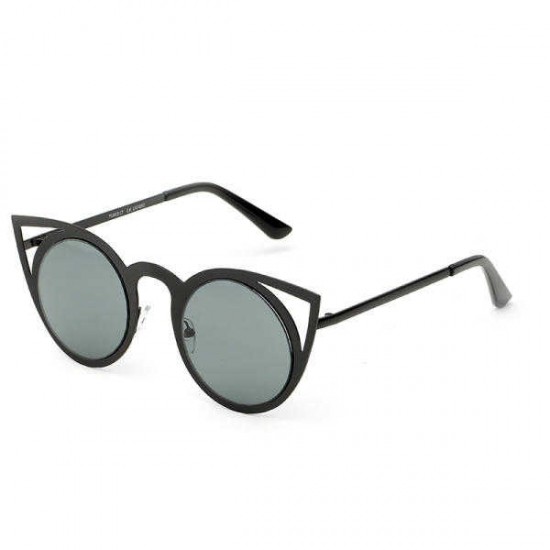 Women Cat Eye Mirror Colorful Lens Sun Glassess Vintage Eyewear Women Cat Eye Mirror Colorful Lens Sun Glassess Vintage Eyewear