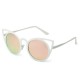 Women Cat Eye Mirror Colorful Lens Sun Glassess Vintage Eyewear Women Cat Eye Mirror Colorful Lens Sun Glassess Vintage Eyewear
