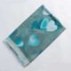 Women Chiffon Hearts Printting Infinity Scarf Fashion Summer Breathable Plus Size Shawl