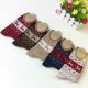 Women Christmas Thicken Warm Middle Tube Socks Casual Elk Christmas Socks