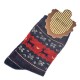 Women Christmas Thicken Warm Middle Tube Socks Casual Elk Christmas Socks