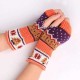 Women Christmas Winter Warm Knitting Fingerless Gloves For Christmas Gift