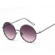 Women Classic Round Metal Frame UV400 Protection Sunglasses Casual Colorful Lens Eyewear