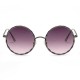 Women Classic Round Metal Frame UV400 Protection Sunglasses Casual Colorful Lens Eyewear