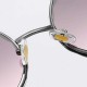 Women Classic Round Metal Frame UV400 Protection Sunglasses Casual Colorful Lens Eyewear