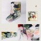 Women Classical Ink Painting Scarves Casual Soft Multi-function Shawl Scarf