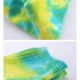 Women Colorful Cotton Long Tube Socks Casual Thick Warm Printing Socks