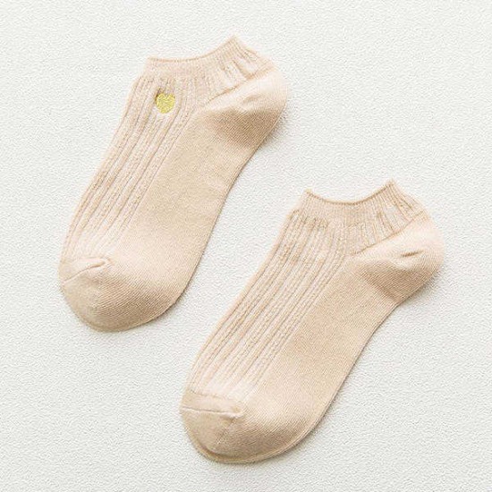 Women Cotton Breathable Boat Socks Antiskid Good Elastic Ankle Socks