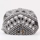 Women Cotton Breathable Outdoor Beret Caps Geometric Patterns Causal Sunscreen Forward Hat