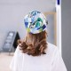 Women Cotton Casual Printing Hood Headpiece Summer Breathable Beanie Hats