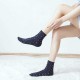 Women Cotton Curl Floral  Middle Tube Socks Soft Fashion Causal Warm Short Socks