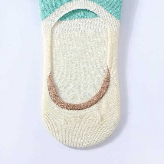 Women Cotton Cute Boat Socks Summer Breathable Anti-slip Ankle Socks Low Socks