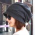 Women Cotton Plain Octagon Earmuffs Beanie Hat Vintage Good Elastic Bonnet Caps