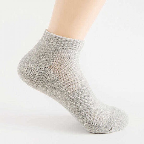 Women Cottton Low Cut Ankle Socks Outdoor Sport Skid Resistant Breathable Deodorization Sock