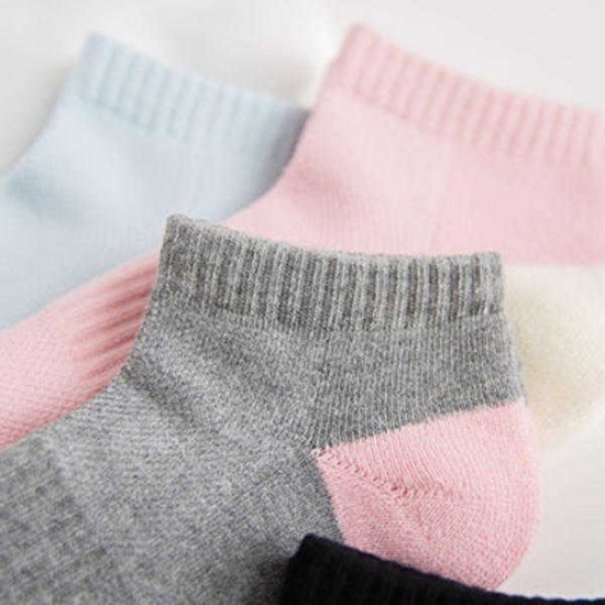 Women Cottton Low Cut Ankle Socks Outdoor Sport Skid Resistant Breathable Deodorization Sock