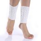 Women Crochet Knitted Leg Warmers Winter Warm Boot Cuffs Warmers