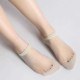 Women Crystal Wire Short Tude Socks Breathable Jacquard Deodorant Boat Socks