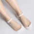 Women Crystal Wire Short Tude Socks Breathable Jacquard Deodorant Boat Socks