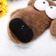 Women Cute Cartoon Gloves Big Eye Dog Winter Warm Novelty Plush Thick Wrist Mittens