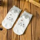 Women Cute Cotton Cartoon Socks Candy Bar Antenna Catwoman Invisible Socks