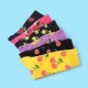 Women Cute Harajuku Fruit Print Middle Tube Socks Winter Cotton Warm Socks