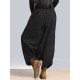 Women Elastic High Waist Street Harem Pants