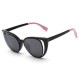 Women Elegant Cat Eye Sunglasses Retro Travel Casual Pierced UV400 Sun Glasses