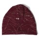 Women Ethnic Cotton Breathable Beanie Cap Fashion Print Brimless Cap