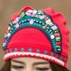 Women Ethnic Embroidery Cotton Elastic Beanie Hat Vintage Beads Decorative Caps Women Ethnic Embroidery Cotton Elastic Beanie Hat Vintage Beads Decorative Caps
