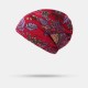 Women Ethnic Style Cap Printed Beanie Hat