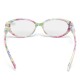 Women Fashion Cat Eye Frame Presbyopic Glasses Floral Ultra-Light Reading Glasses